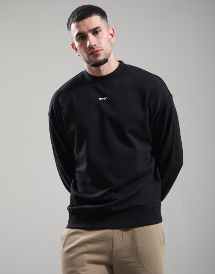 HUGO Dapo Crew Sweat Black