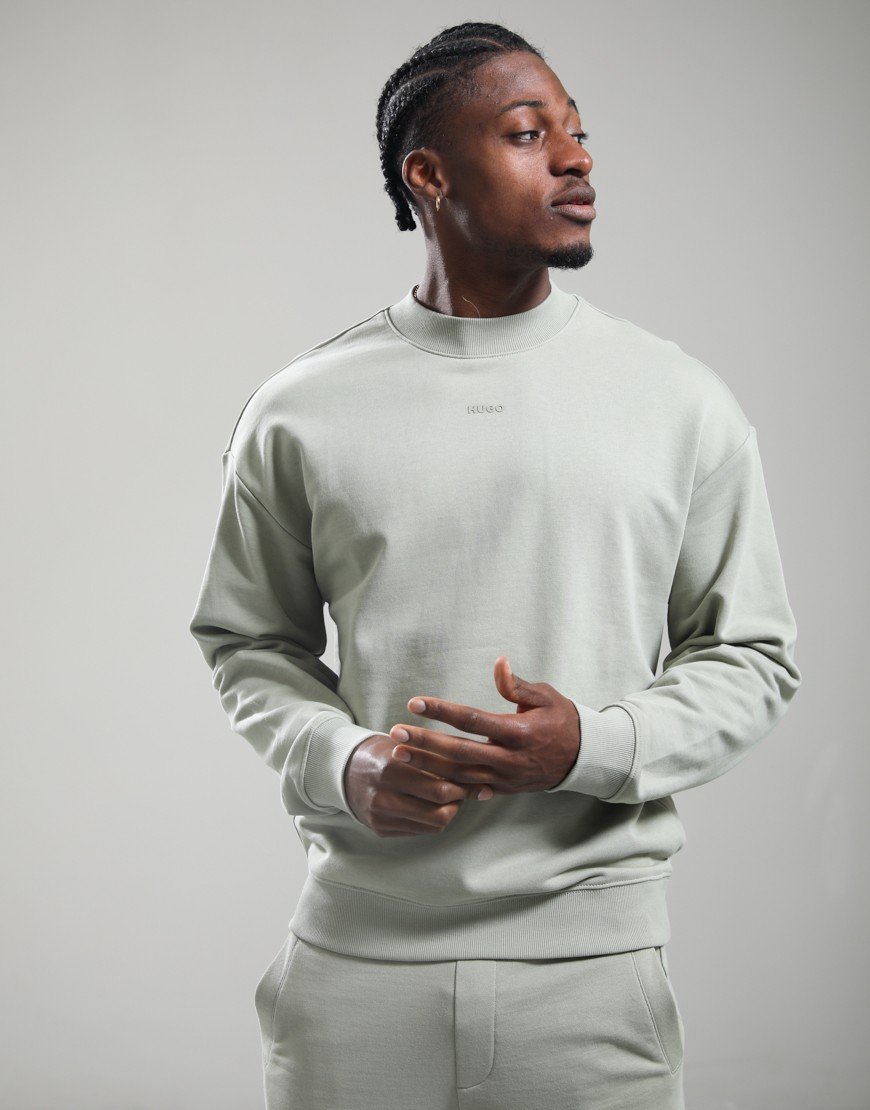 HUGO Dapo Crew Sweat Light/Pastel Green