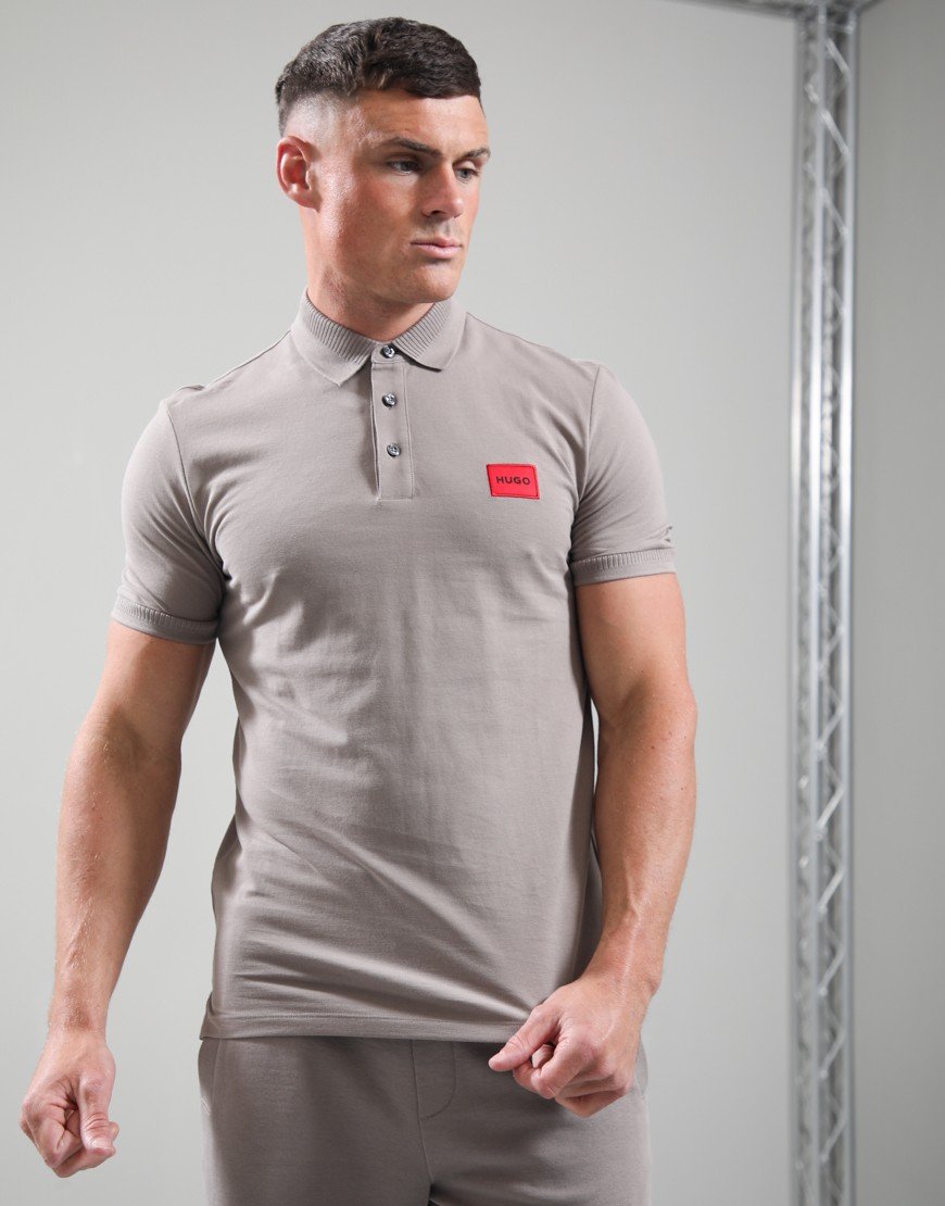 HUGO Dereso222 Polo Shirt Light/Pastel Brown