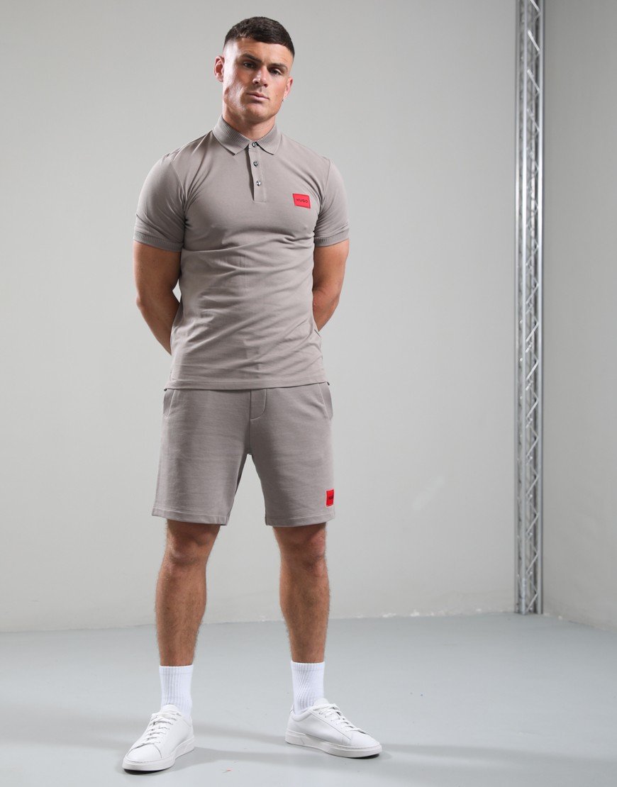 HUGO Dereso222 Polo Shirt Light/Pastel Brown
