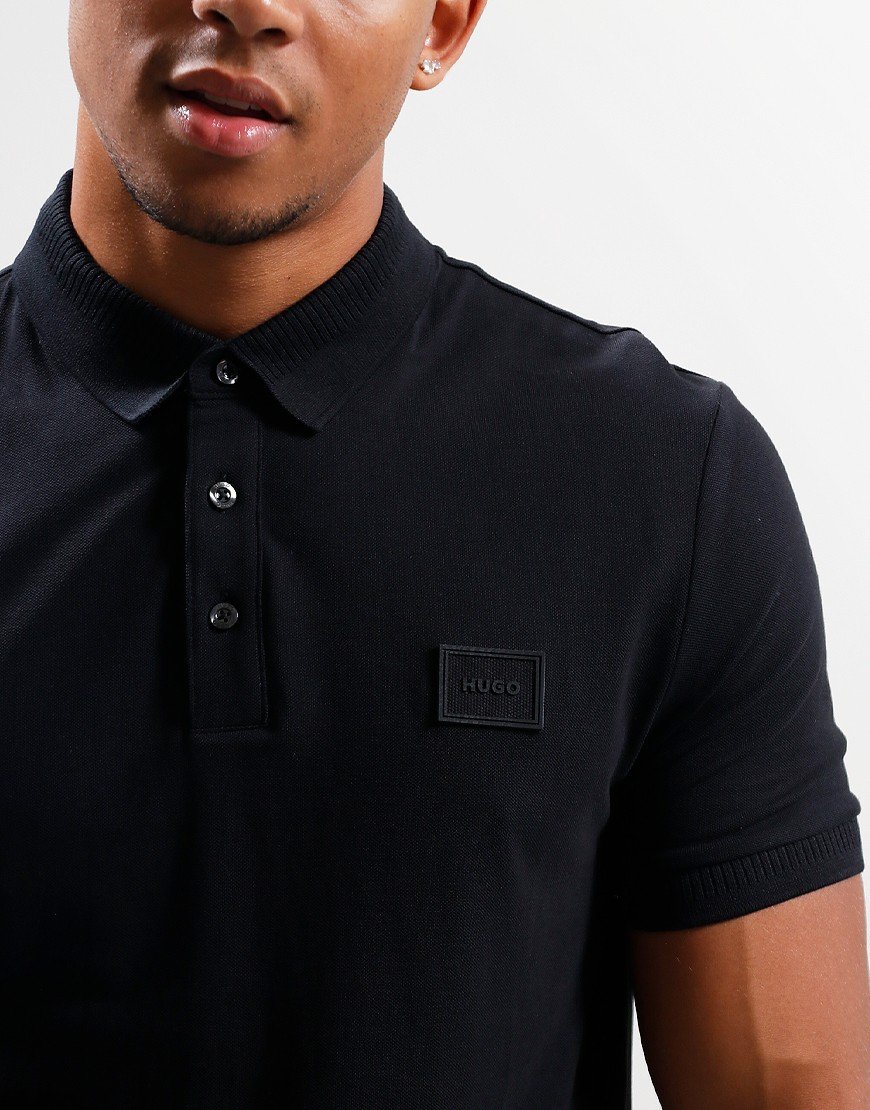HUGO Dereso_C Polo Shirt Black