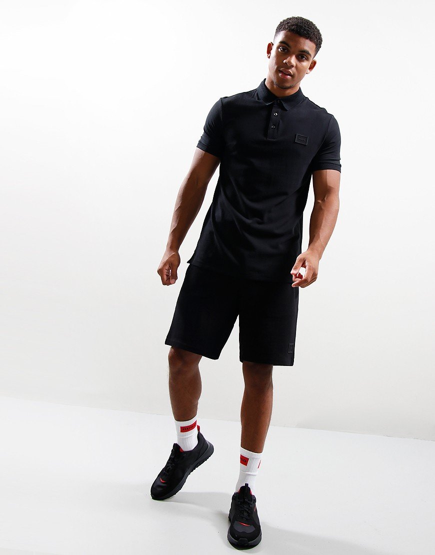HUGO Dereso_C Polo Shirt Black