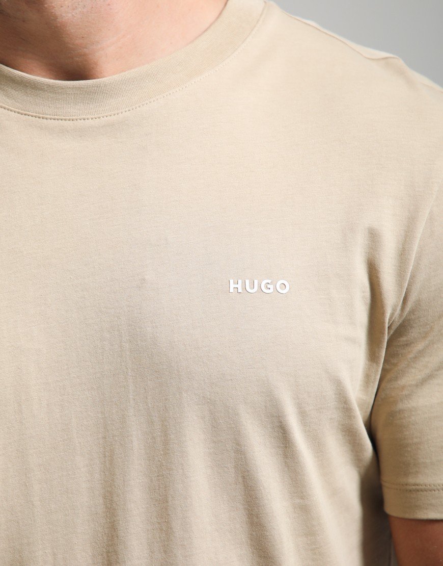 HUGO Dero222 T-Shirt Medium Beige
