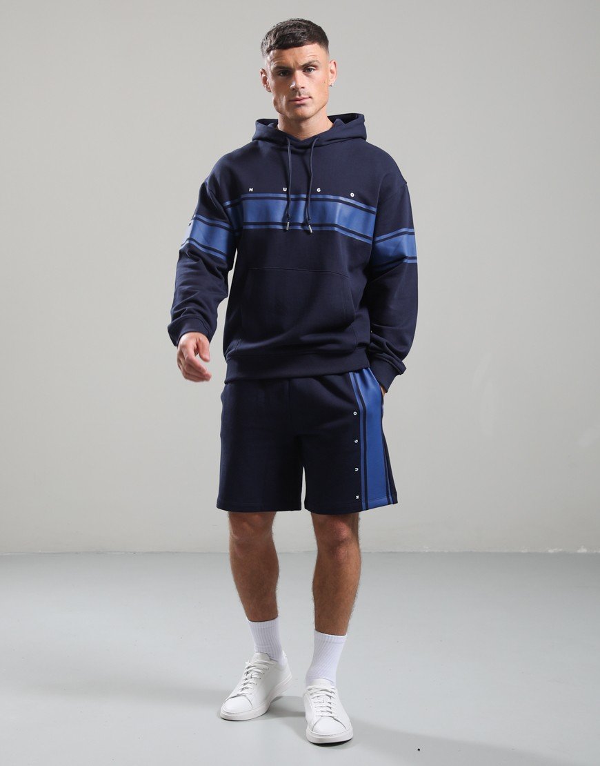 HUGO Desmos Hoodie Dark Blue