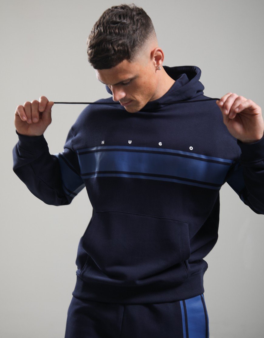 HUGO Desmos Hoodie Dark Blue