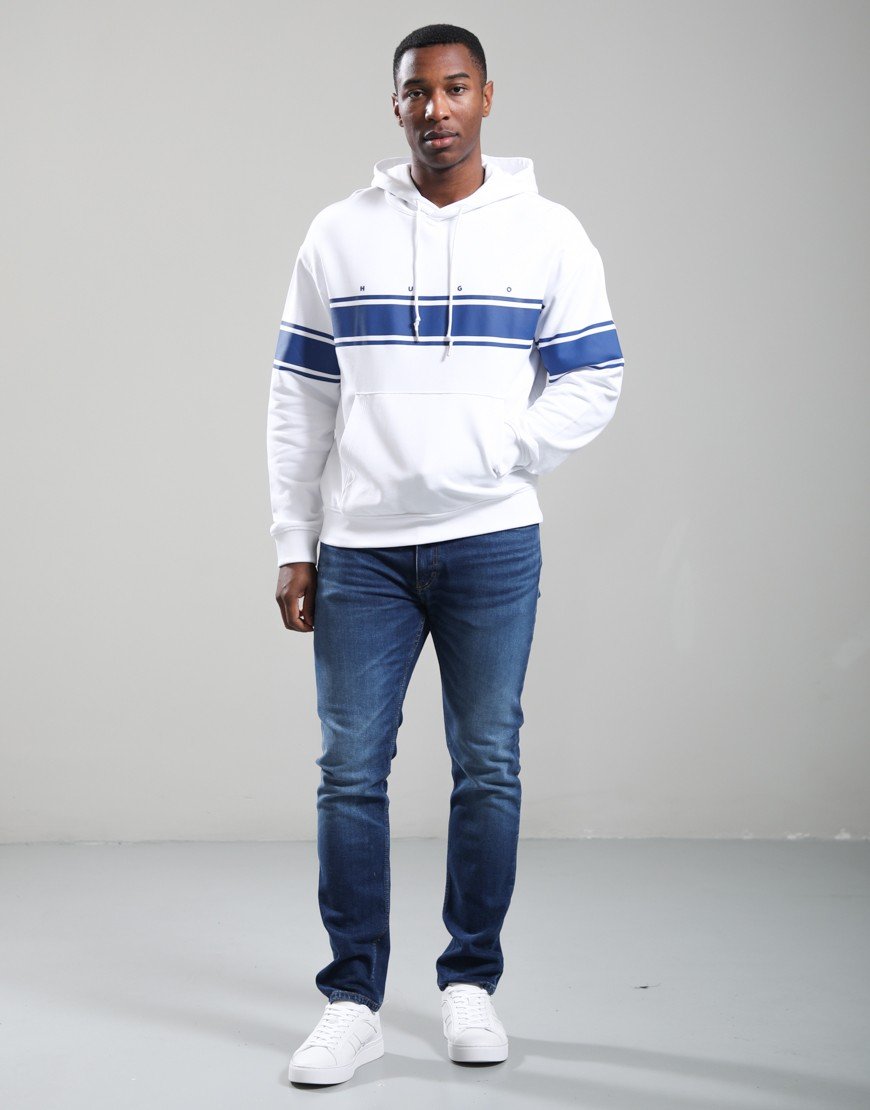 HUGO Desmos Hoodie White