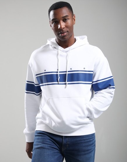 HUGO Desmos Hoodie White