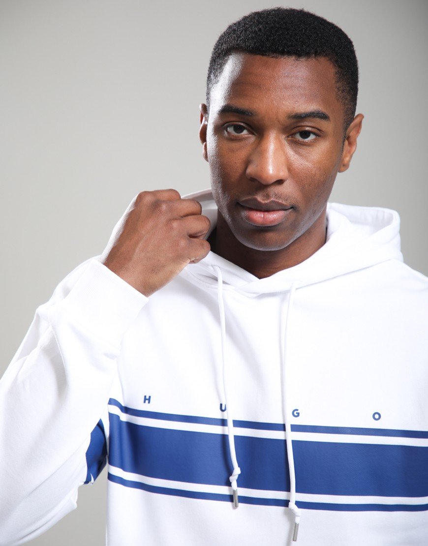 HUGO Desmos Hoodie White