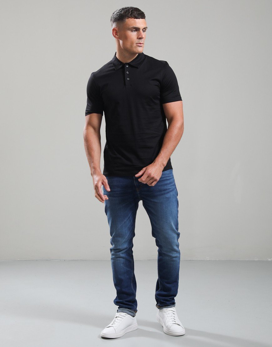 HUGO Dimerspolon Polo Shirt Black
