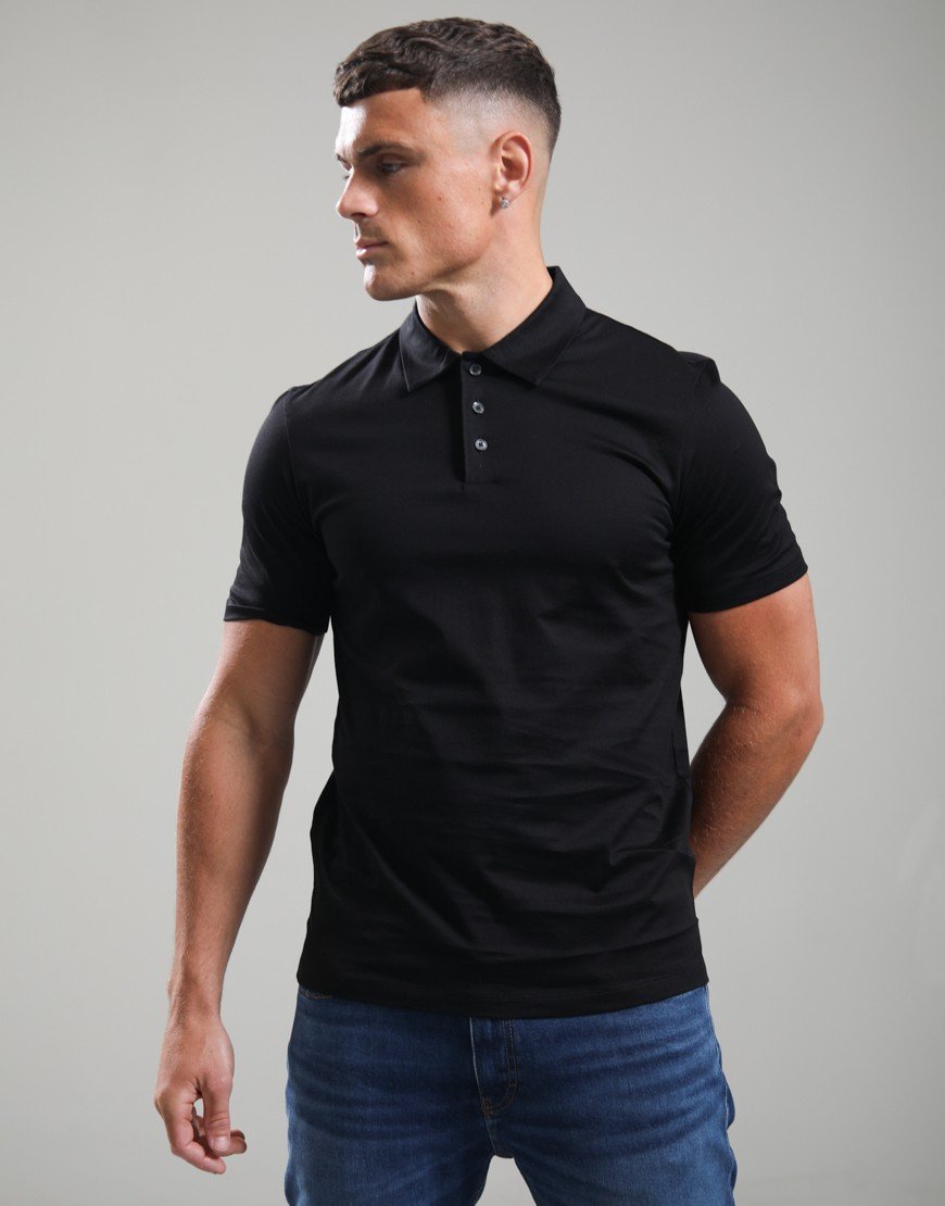HUGO Dimerspolon Polo Shirt Black