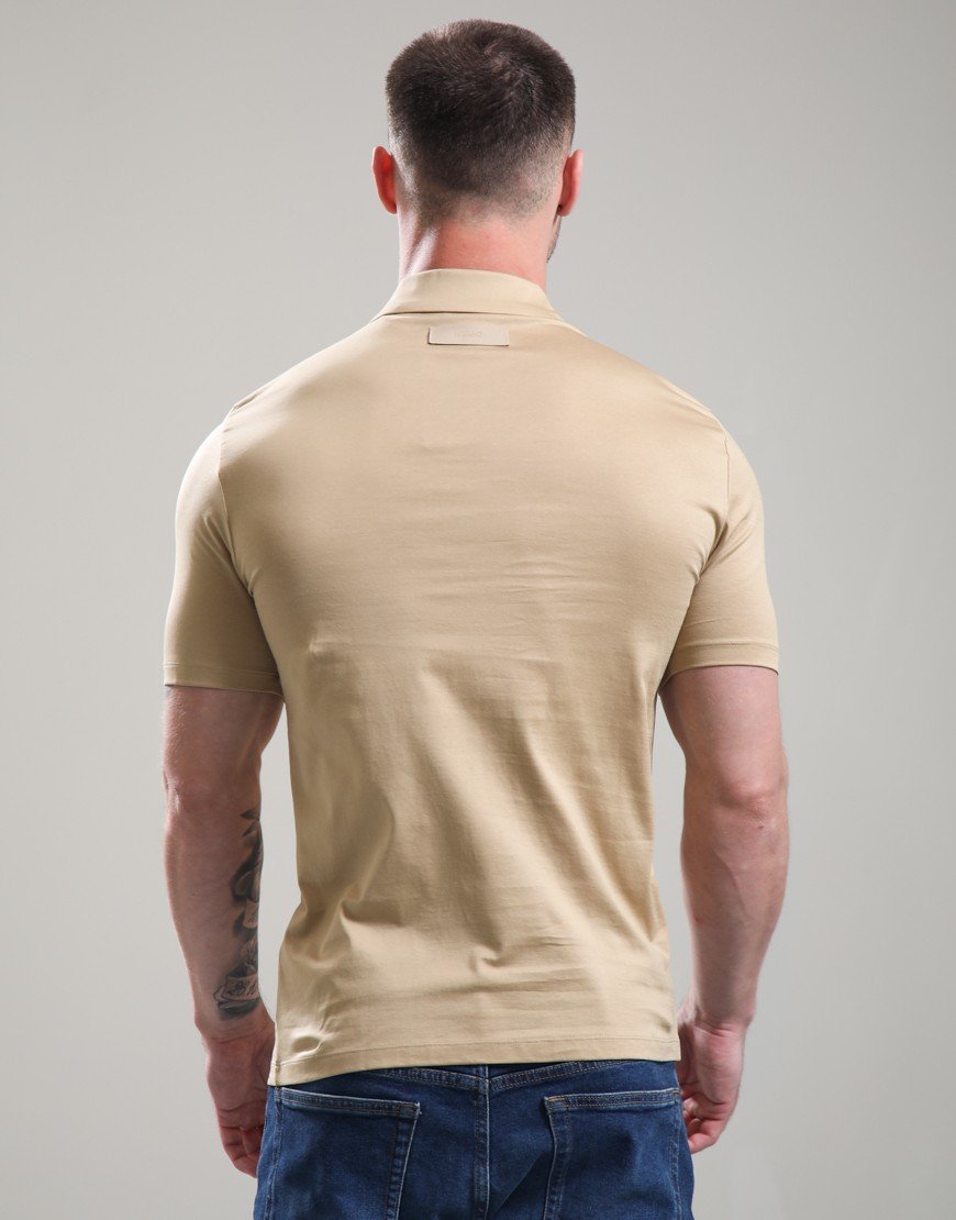 HUGO Dimerspolon Polo Shirt Medium Beige