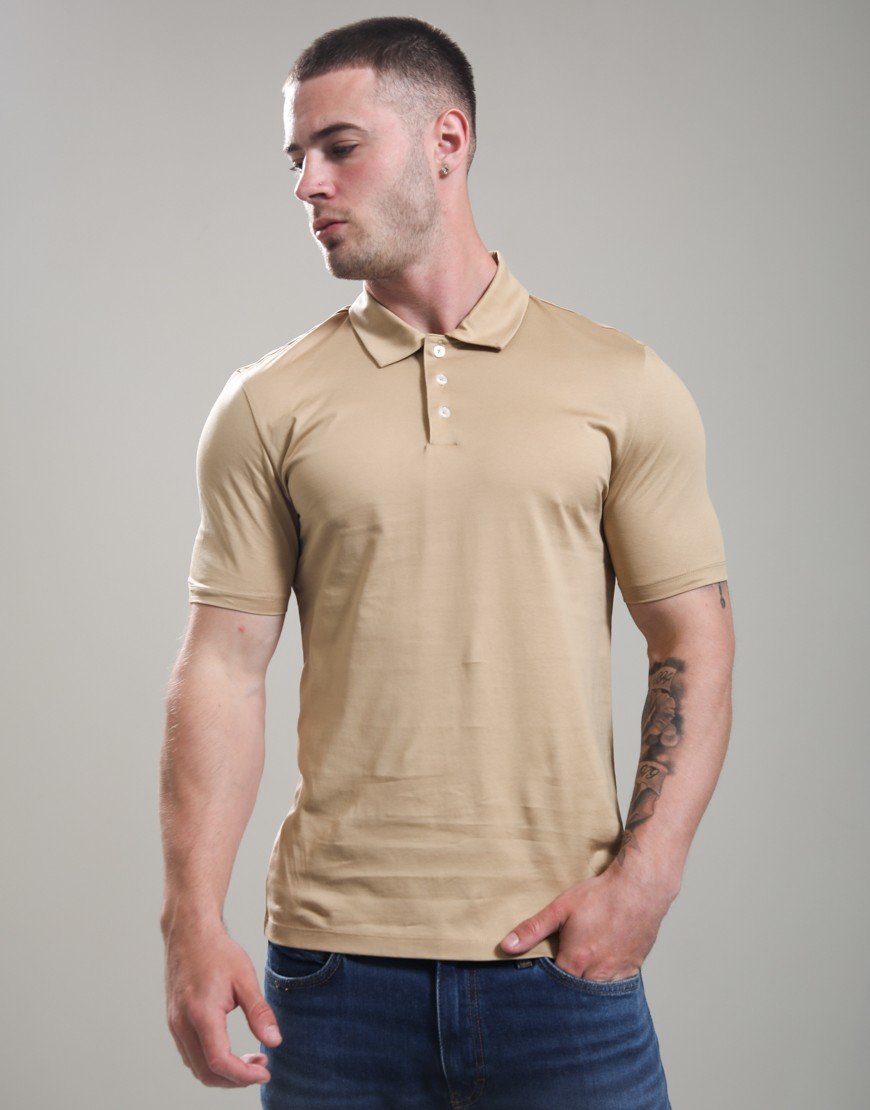 HUGO Dimerspolon Polo Shirt Medium Beige