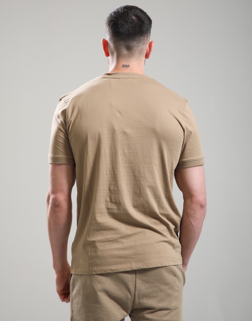 HUGO Diragolino212 T-Shirt Beige Overflow