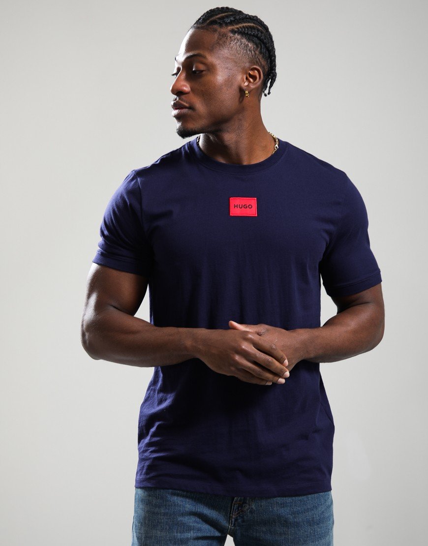HUGO Diragolino212 T-Shirt Navy
