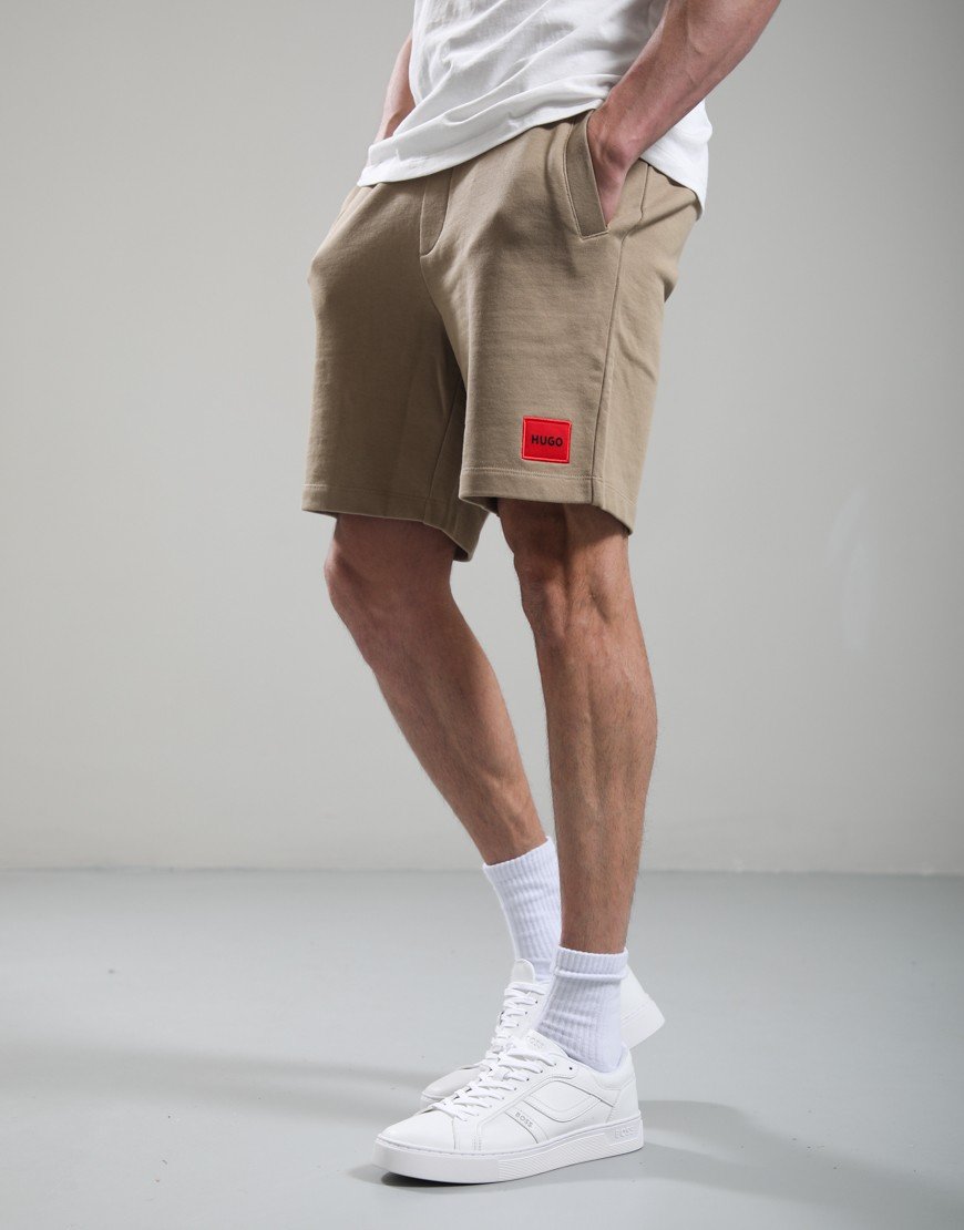 HUGO Diz222 Shorts Beige Overflow