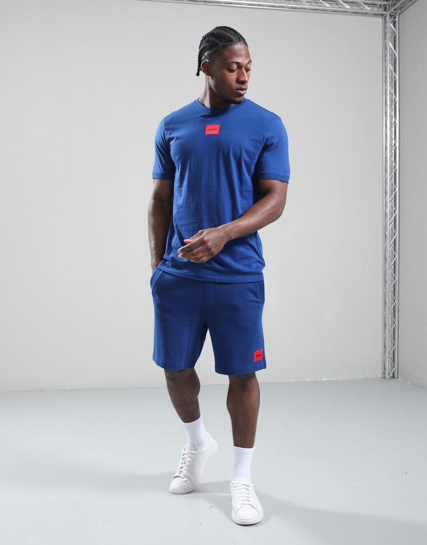 HUGO Diz222 Shorts Open Blue
