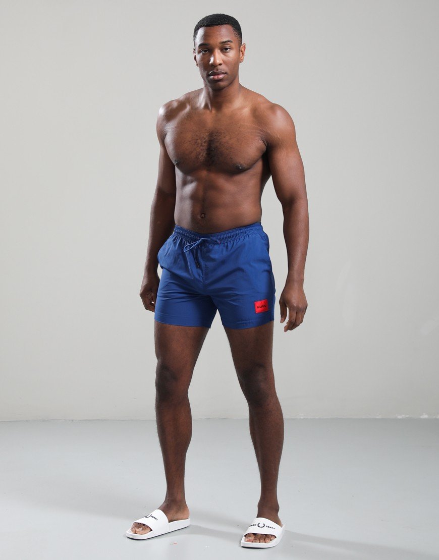 HUGO Dominica Swim Shorts Open Blue