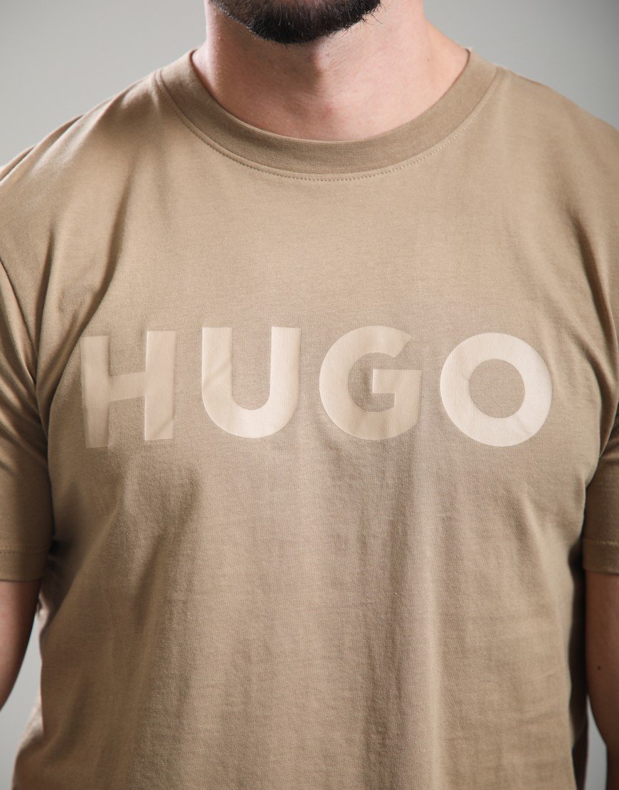 HUGO Dulivio T-Shirt Beige Overflow