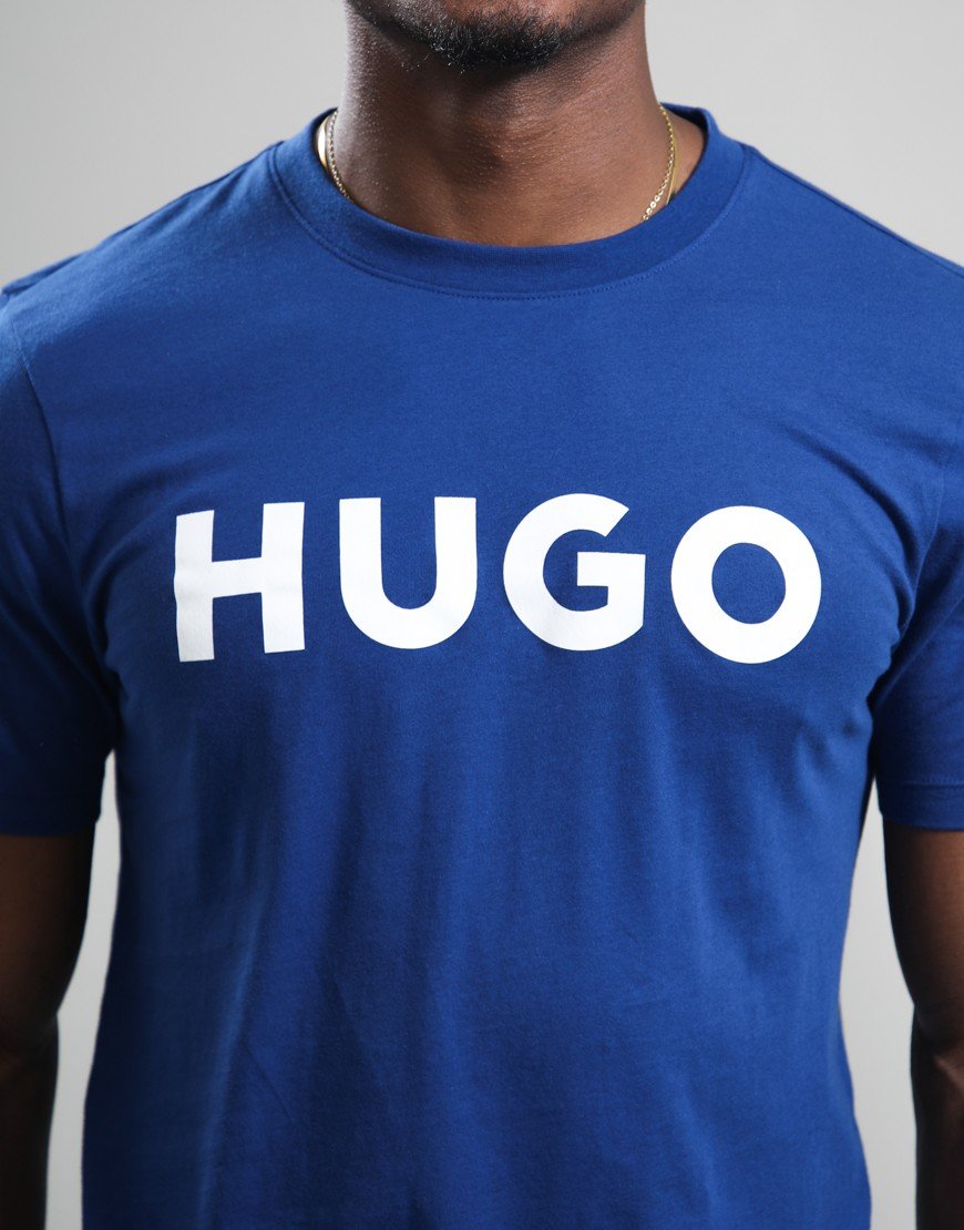 HUGO Dulivio T-Shirt Open Blue