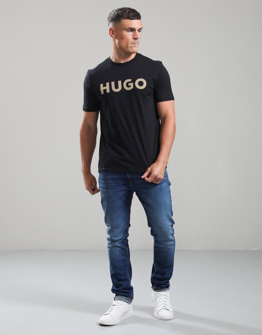 HUGO Dulivio_U263 T-Shirt Black