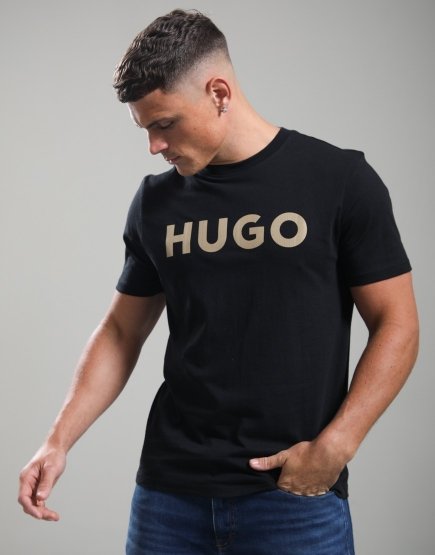 HUGO Dulivio_U263 T-Shirt Black