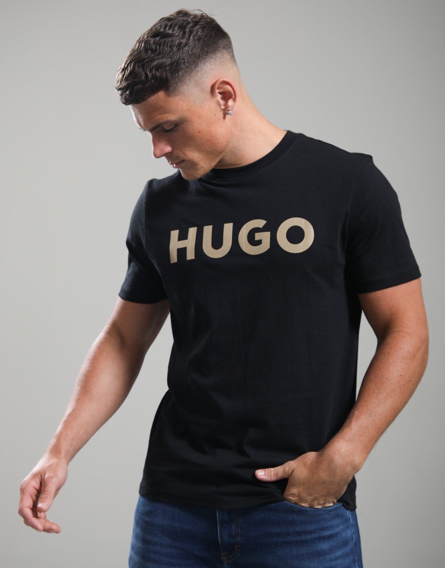 HUGO Dulivio_U263 T-Shirt Black