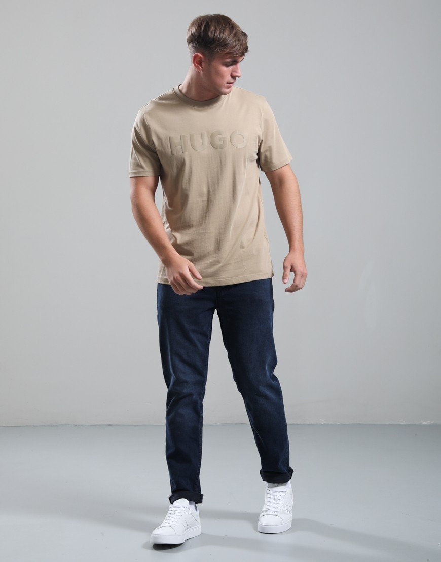 HUGO Dulivio_U263 T-Shirt Medium Beige