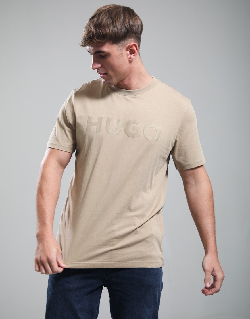 HUGO Dulivio_U263 T-Shirt Medium Beige