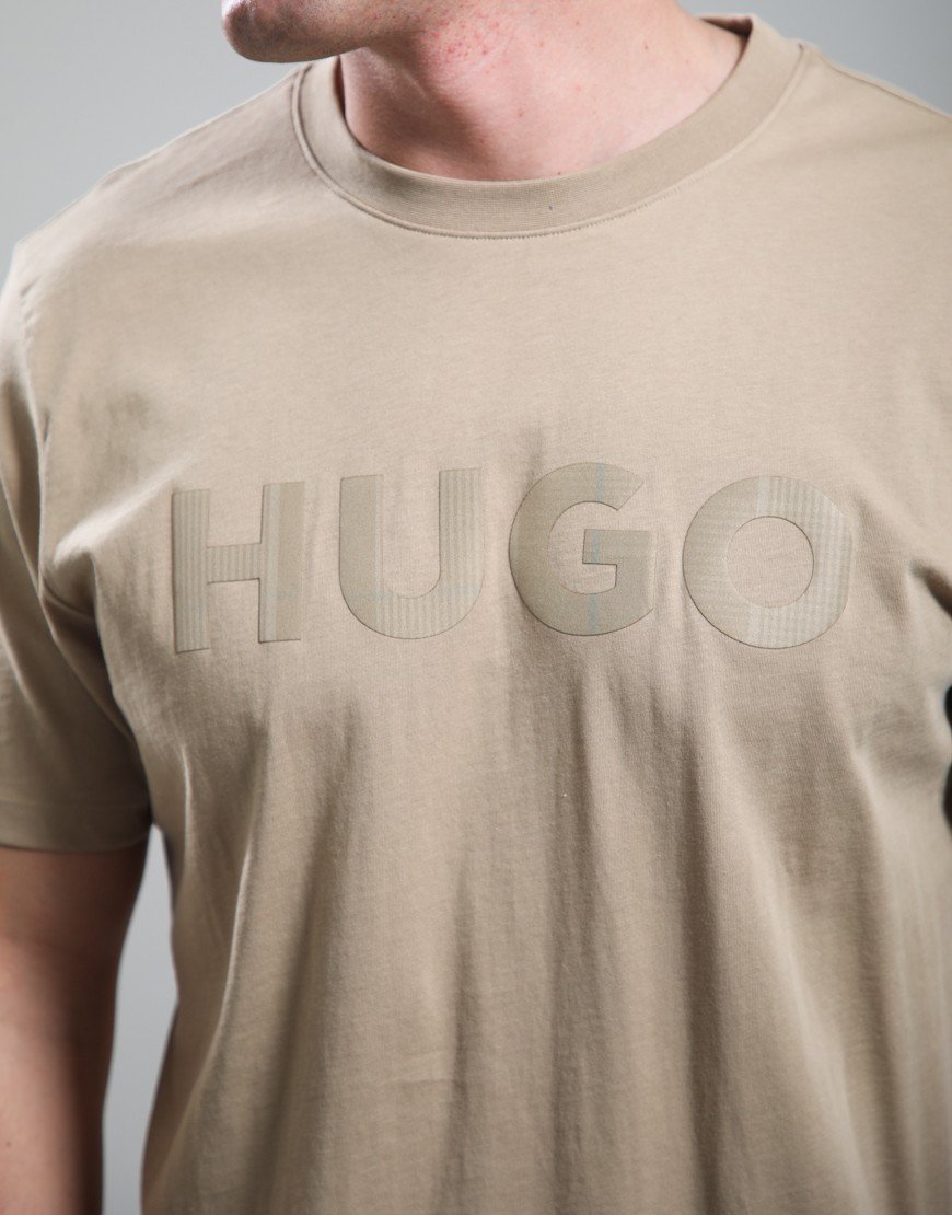 HUGO Dulivio_U263 T-Shirt Medium Beige