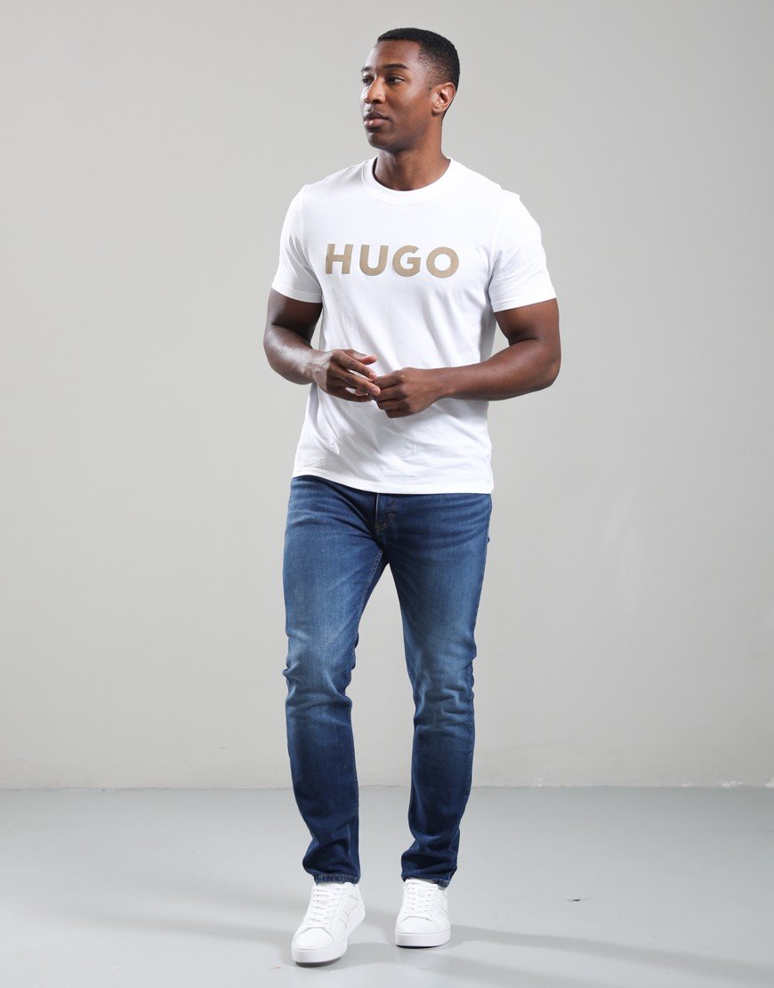 HUGO Dulivio_U263 T-Shirt White