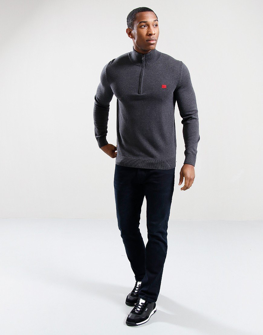 HUGO San Quintus-C Knit Dark Grey