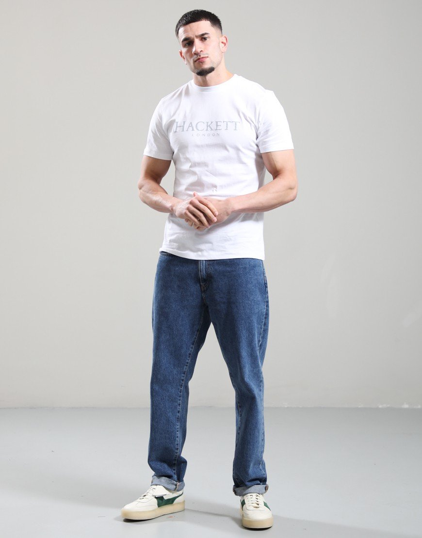 Hackett Heritage Essential T-Shirt Optic White