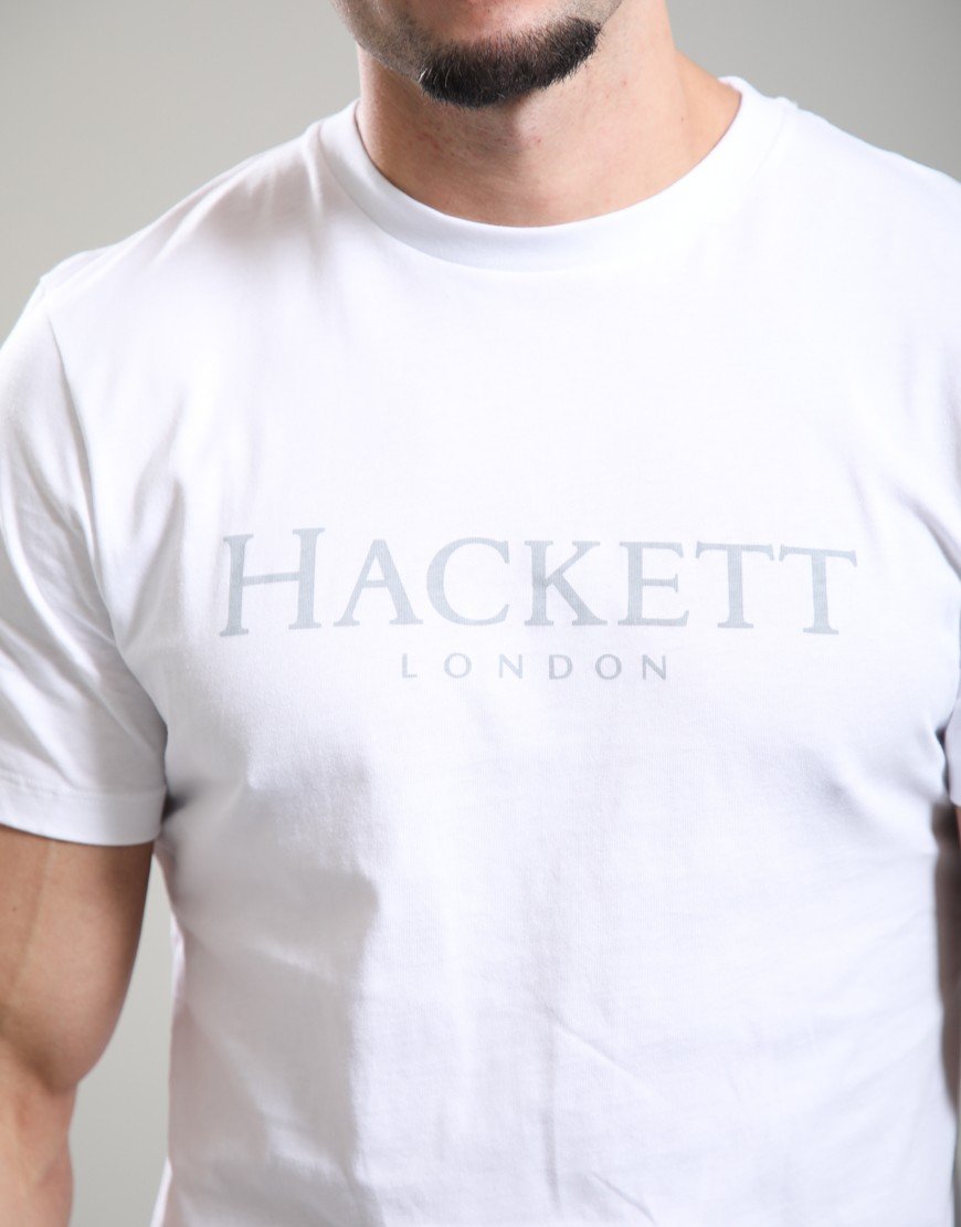 Hackett Heritage Essential T-Shirt Optic White