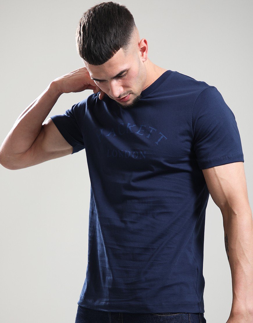 Hackett Heritage Essential T-Shirt Ink Blue