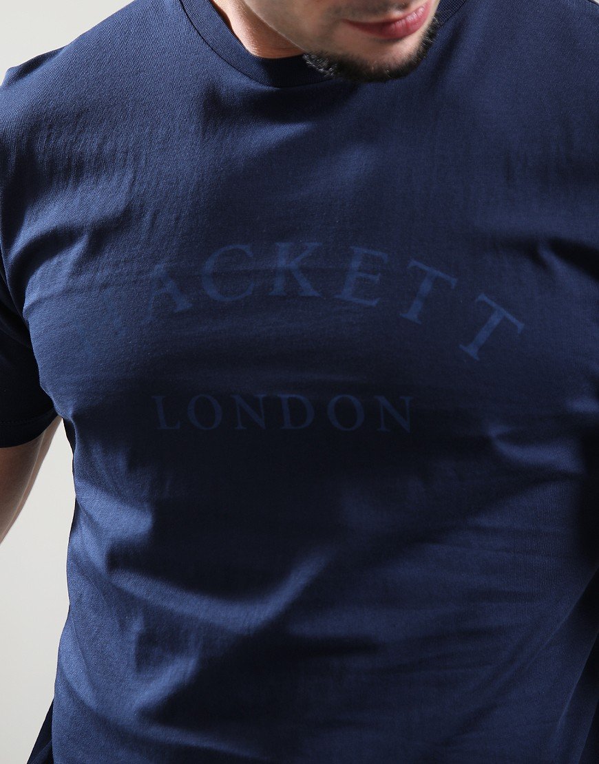 Hackett Heritage Essential T-Shirt Ink Blue