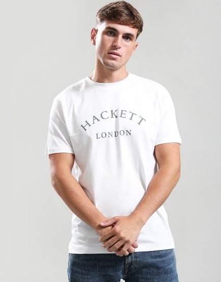Hackett Heritage Essential T-Shirt White