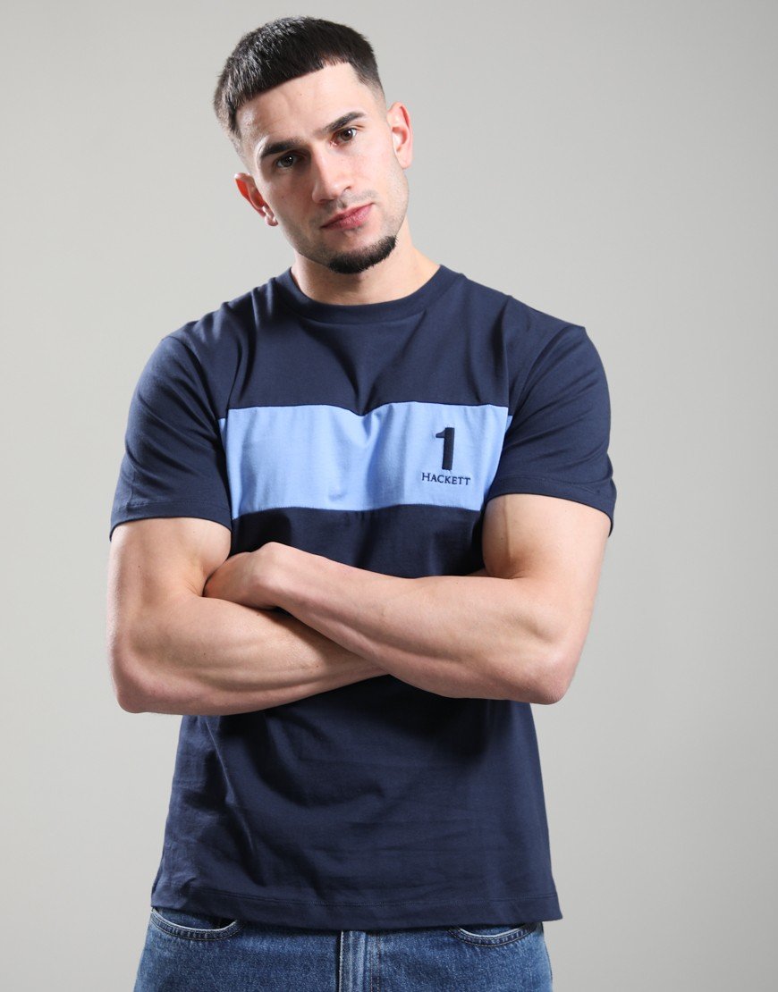 Hackett Heritage Number Panel T-Shirt Old Navy
