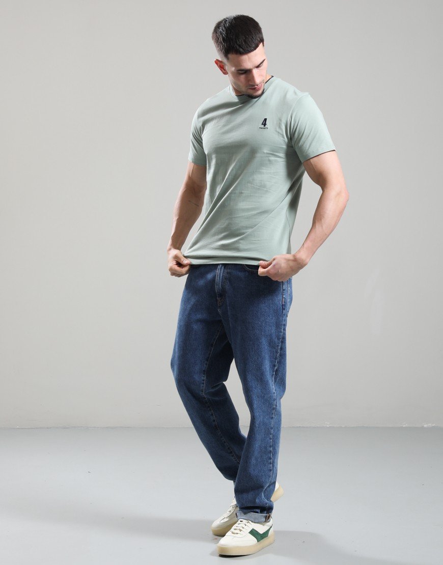 Hackett Heritage Number T-Shirt Sage Green