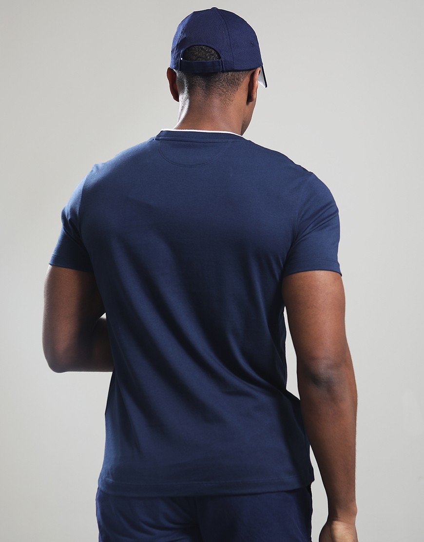 Hackett Heritage Number T-Shirt Ink Blue
