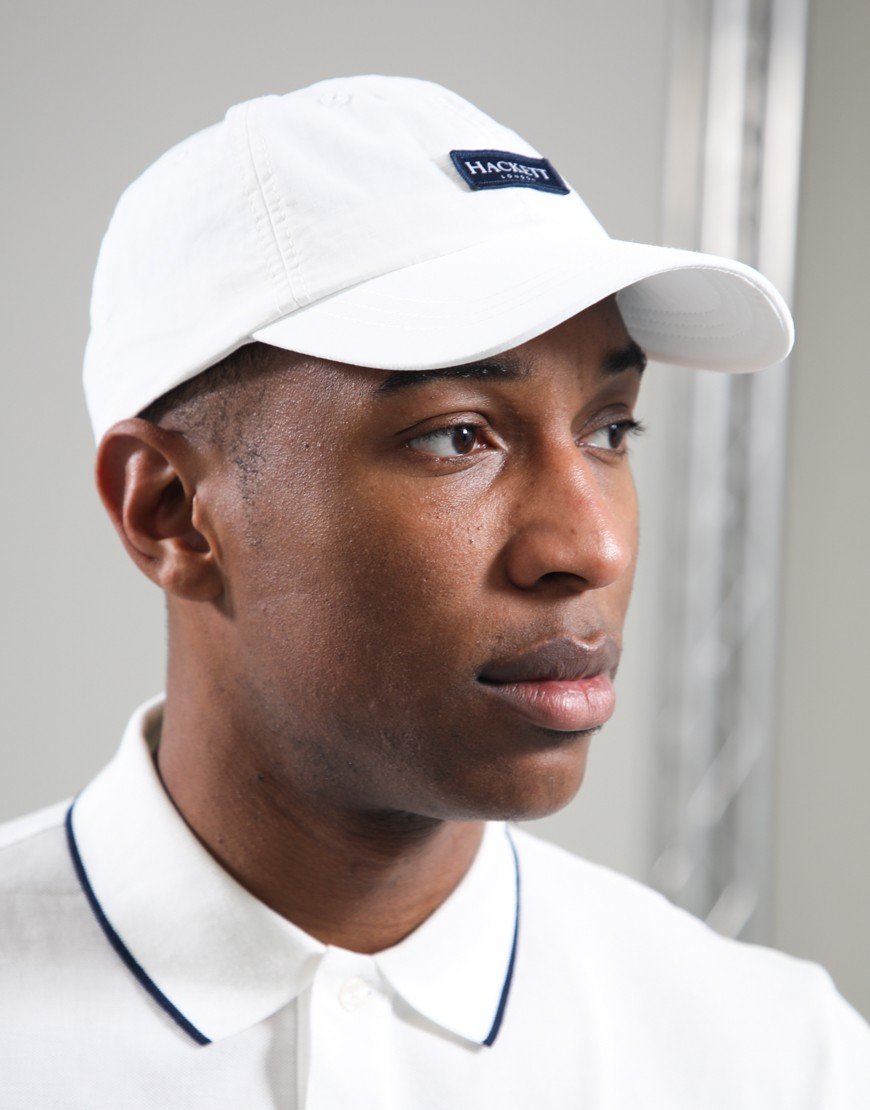 Hackett Heritage Essential Cap Optic White