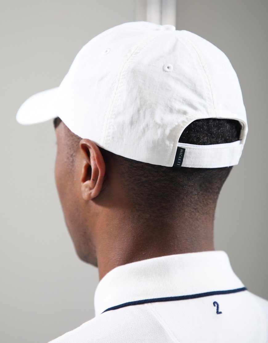 Hackett Heritage Essential Cap Optic White