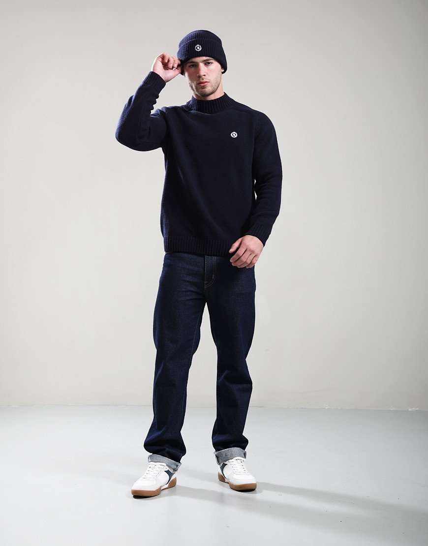 Henri Lloyd Clew Mock Neck Jumper Dark Navy Henri Lloyd Clew Mock Neck Jumper Dark Navy