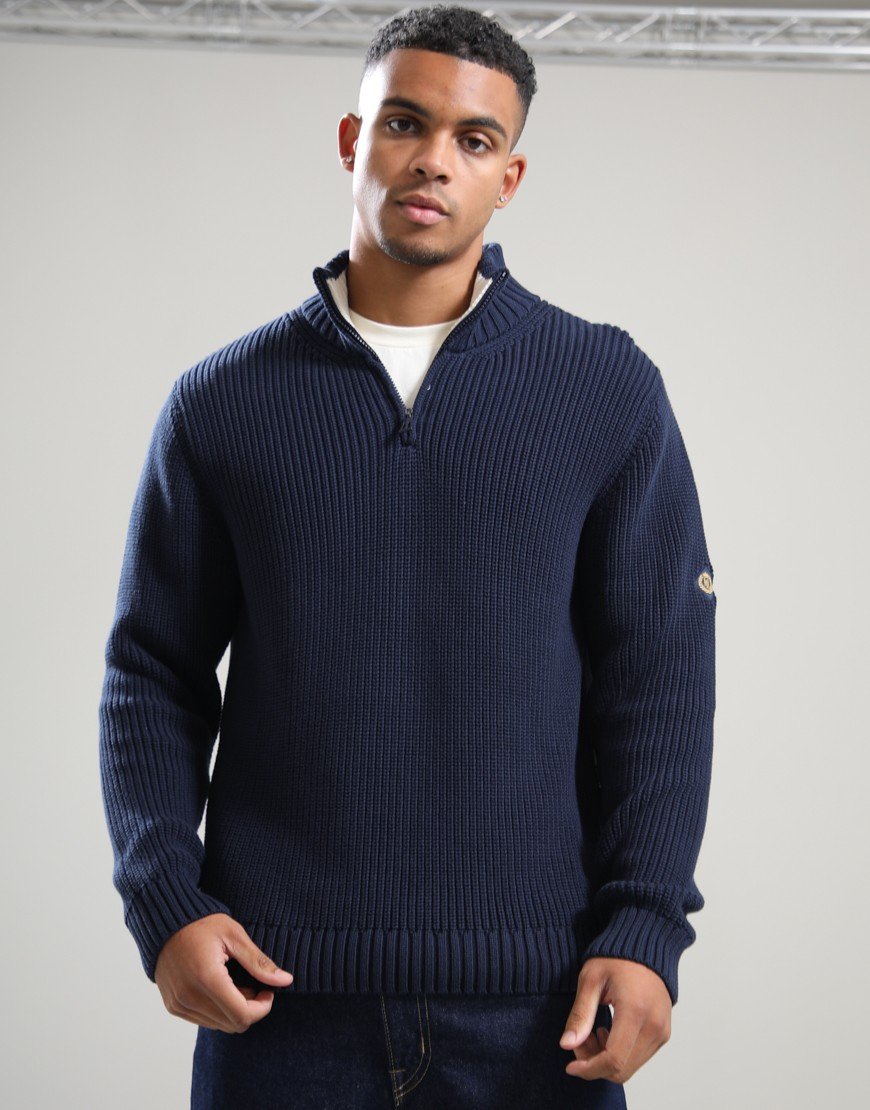 Henri Lloyd Golant 1/4 Zip Knit Navy Blue Henri Lloyd Golant 1/4 Zip Knit Navy Blue