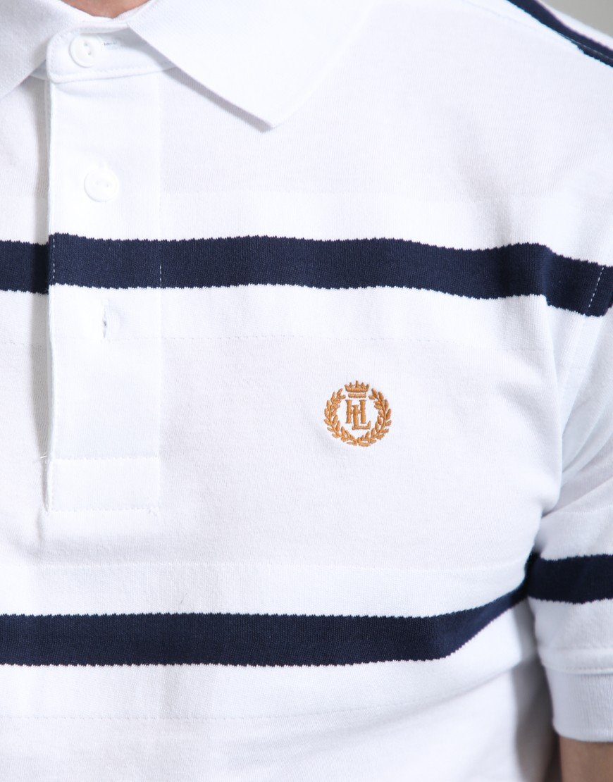Henri Lloyd Salcombe Polo Shirt White/Navy