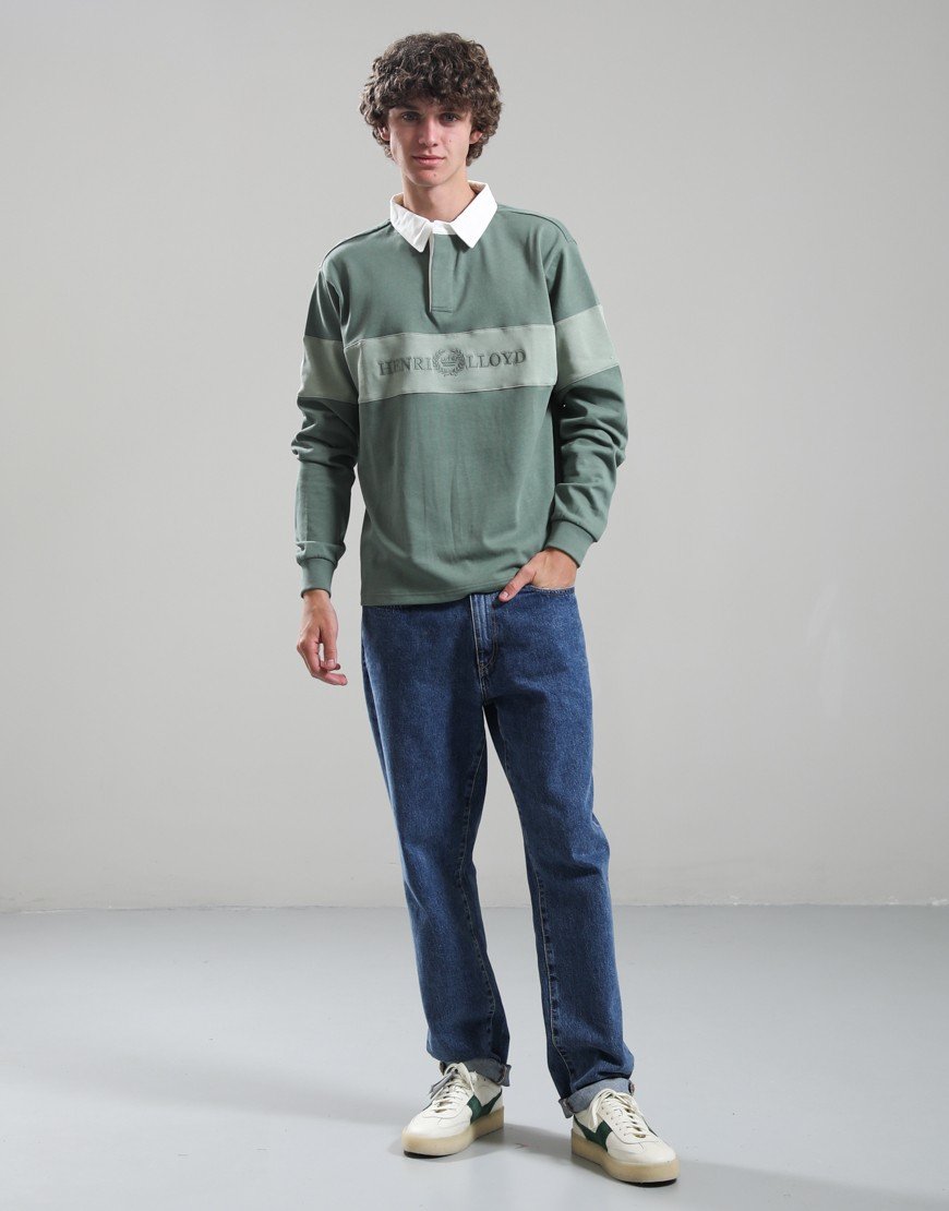 Henri Lloyd Voyager Rugby Shirt Pale Jade