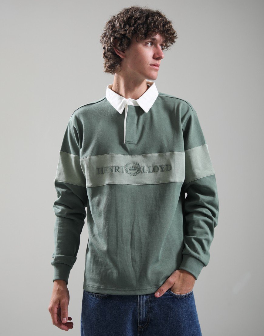 Henri Lloyd Voyager Rugby Shirt Pale Jade