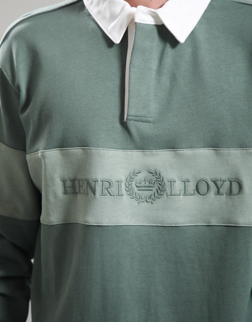 Henri Lloyd Voyager Rugby Shirt Pale Jade