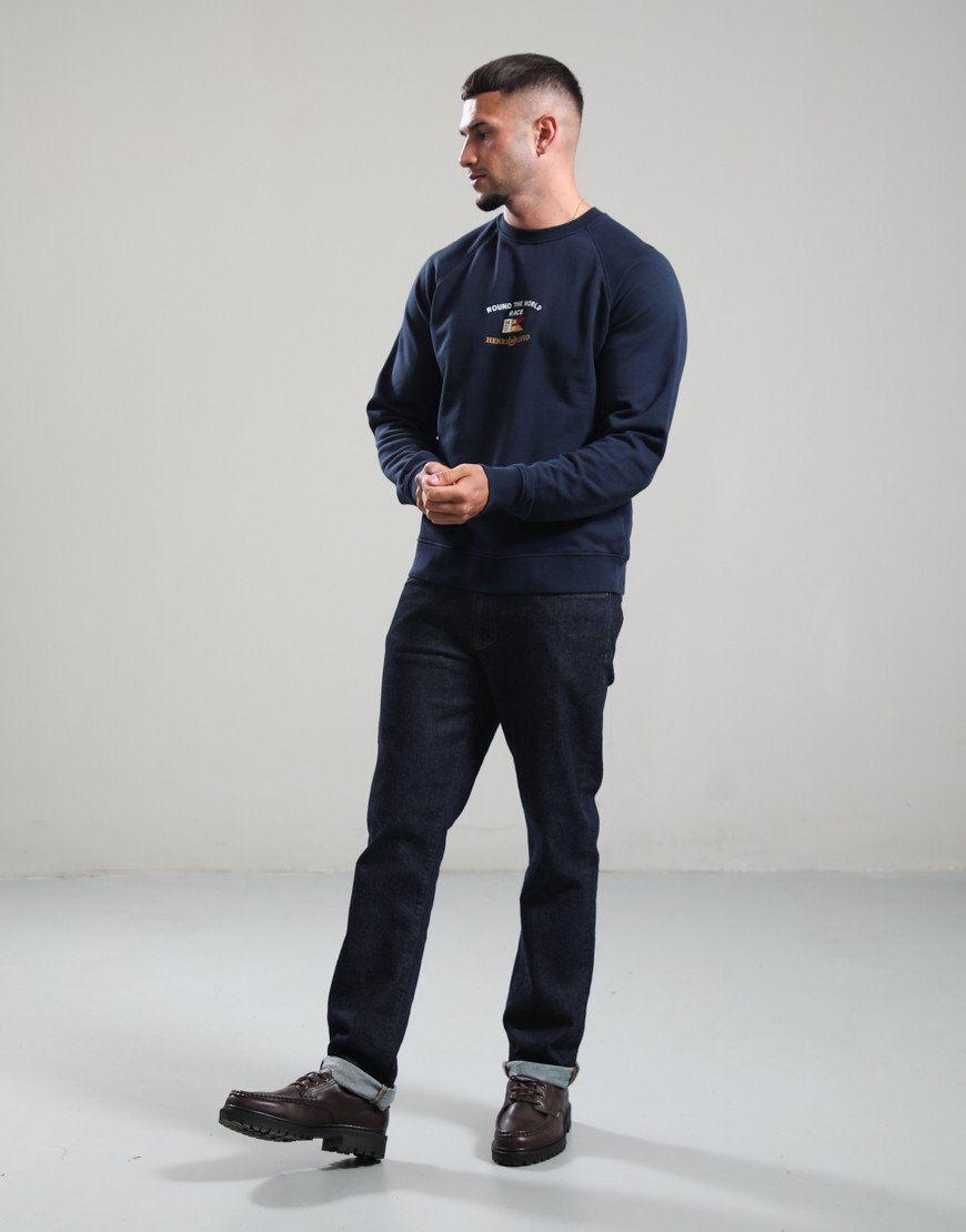 Henri Lloyd Consort RWR Crew Sweat Navy Blue