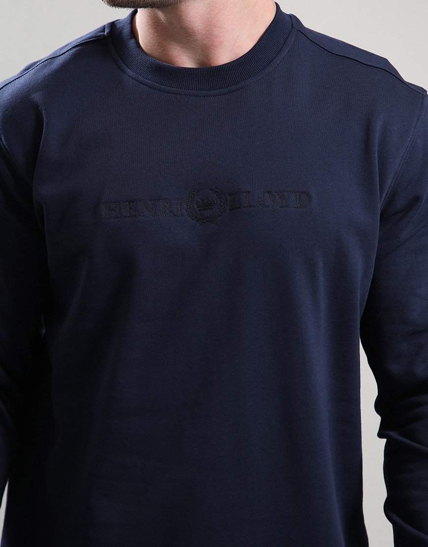 Henri Lloyd Lytham Crew Neck Sweat Navy Blue Henri Lloyd Lytham Crew Neck Sweat Navy Blue