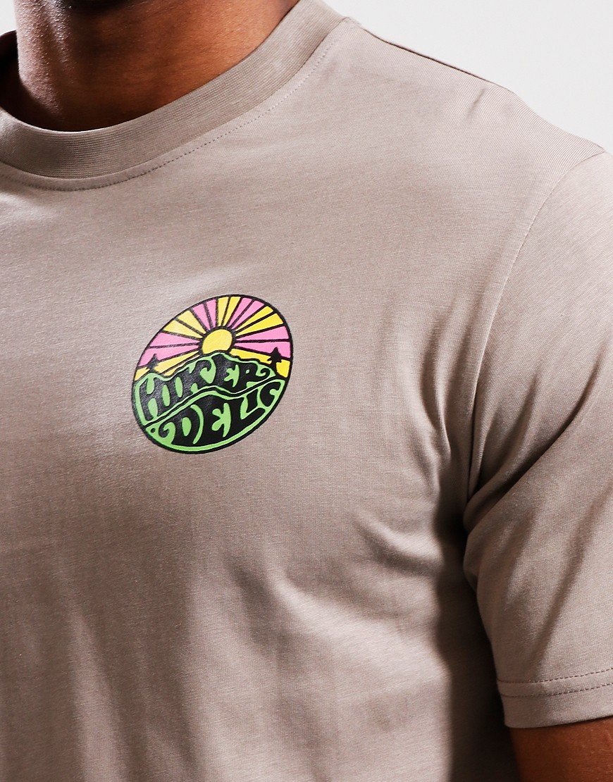 Hikerdelic Logo T-Shirt Mushroom